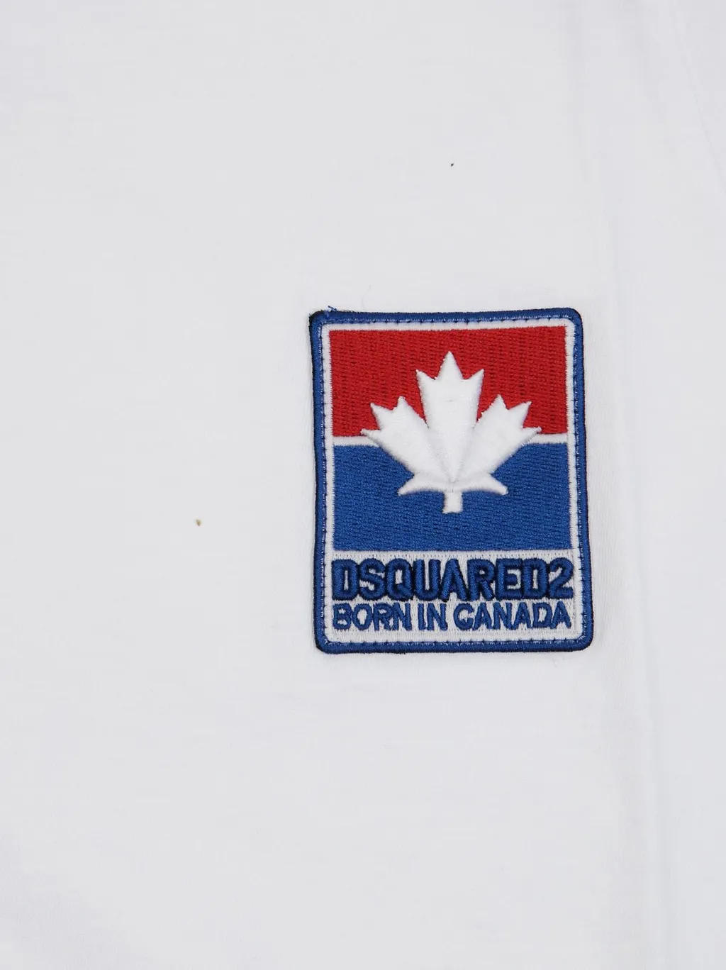 Dsquared2 Kids Born In Canada Patch Crewneck T-Shirt