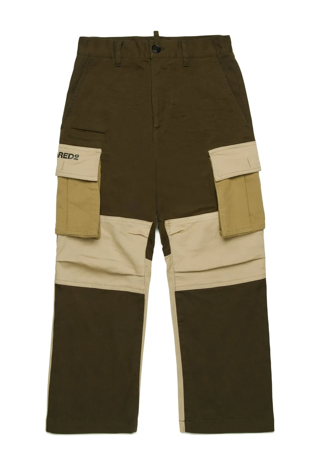Dsquared2 Kids Logo Printed Cargo Pants