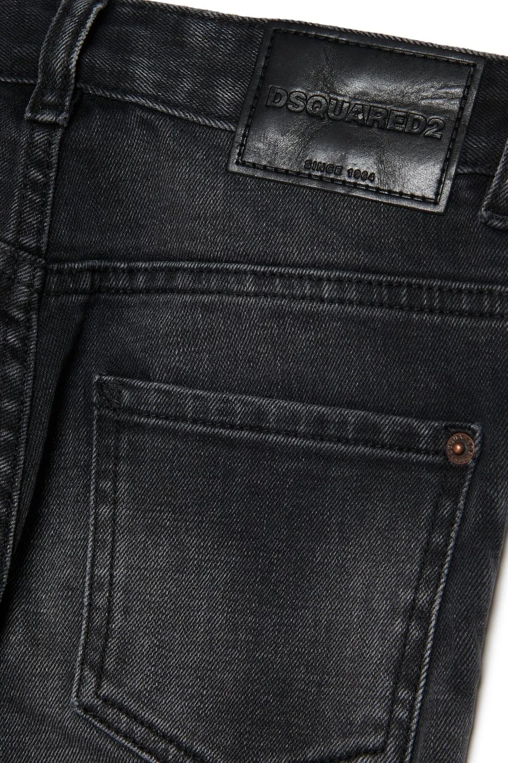 Dsquared2 Kids Skater Logo Patch Skinny Jeans