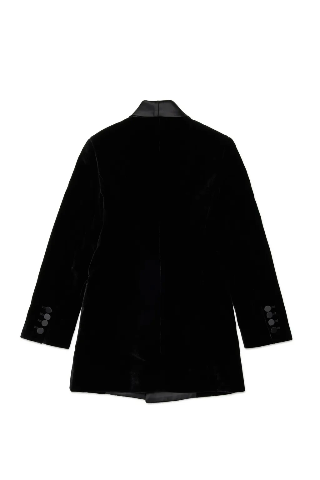 Dsquared2 Kids D2 Logo Plaque Velvet Mini Dress