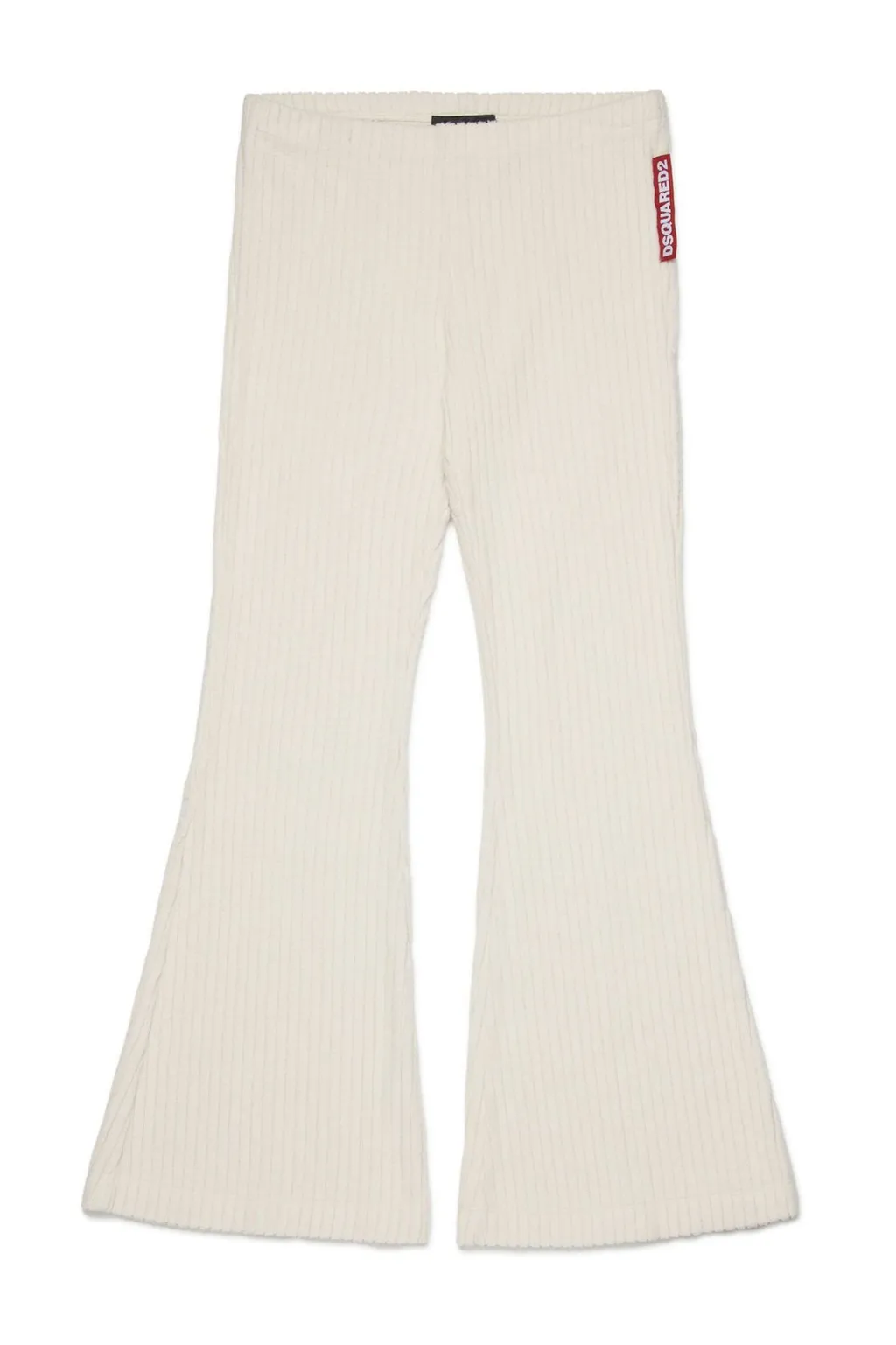 Dsquared2 Kids Ribbed Velvet Flared Pants