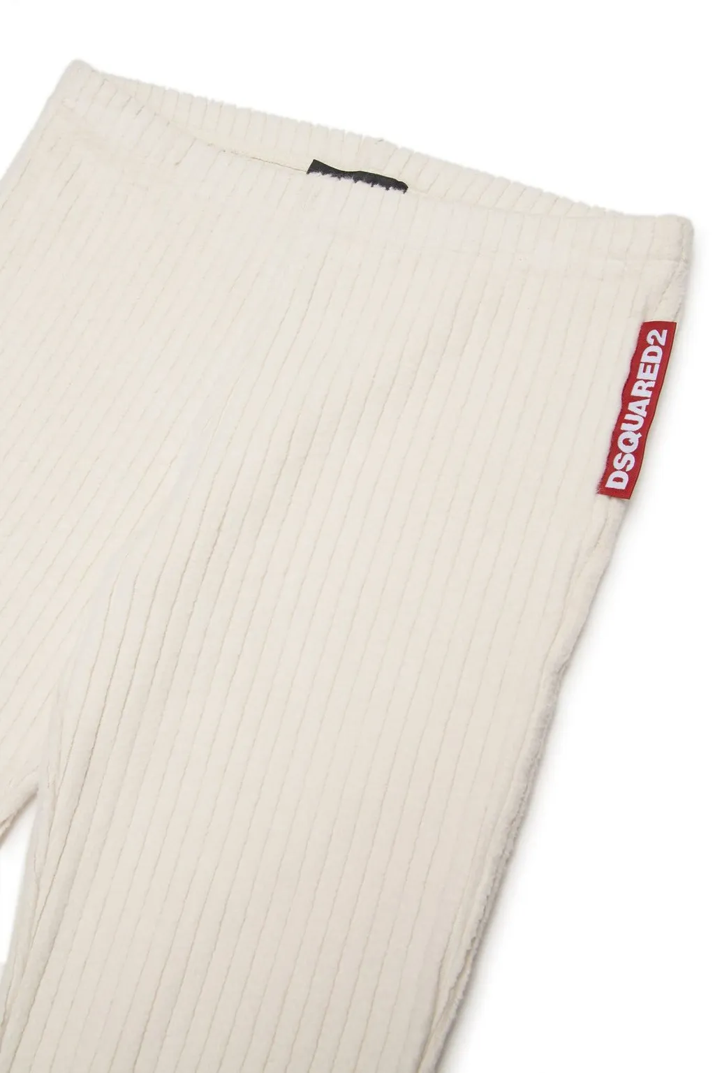 Dsquared2 Kids Ribbed Velvet Flared Pants
