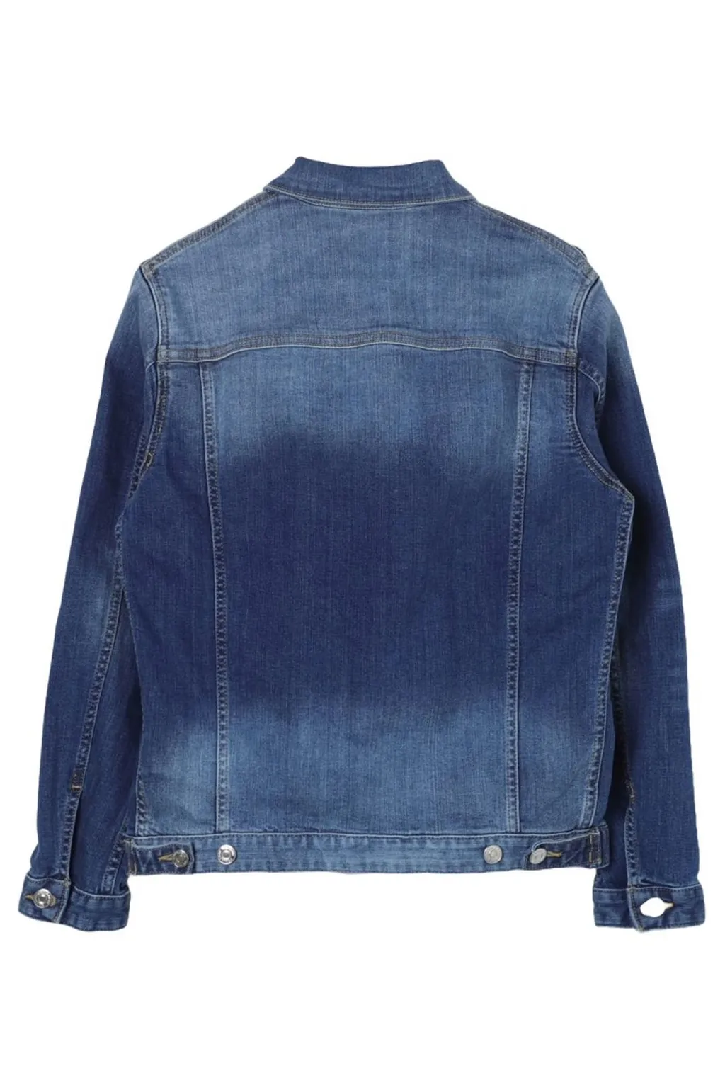 Dsquared2 Kids Buttoned Straight Hem Denim Jacket