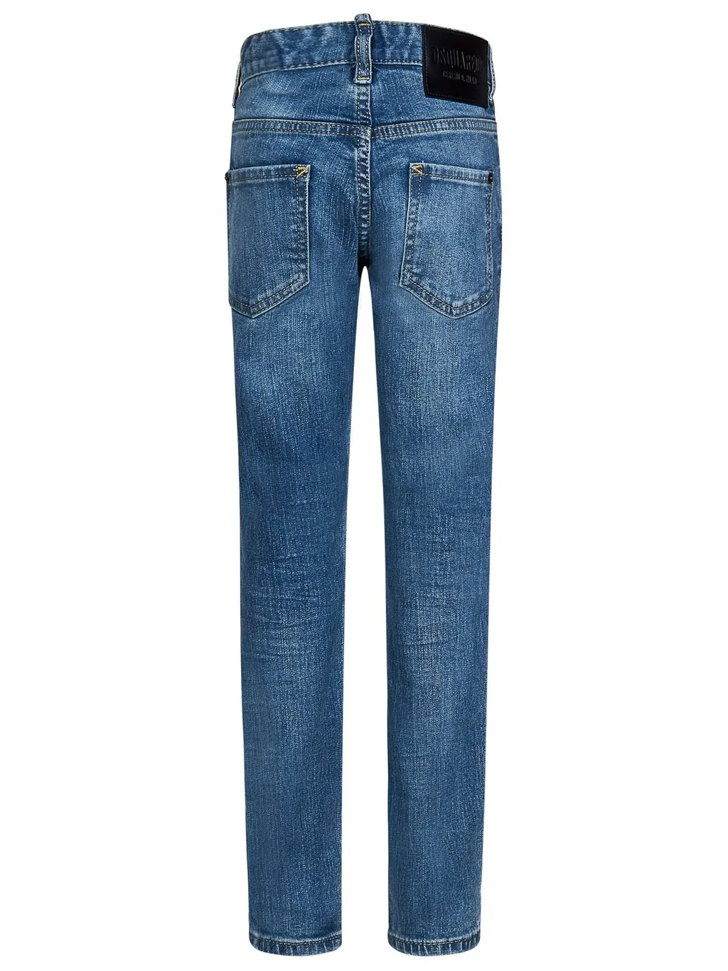 Dsquared2 Kids Mid-Rise Skinny Stretched Jeans
