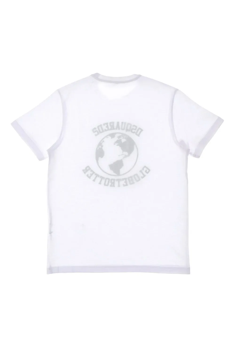 Dsquared2 Kids Logo Printed Crewneck T-Shirt