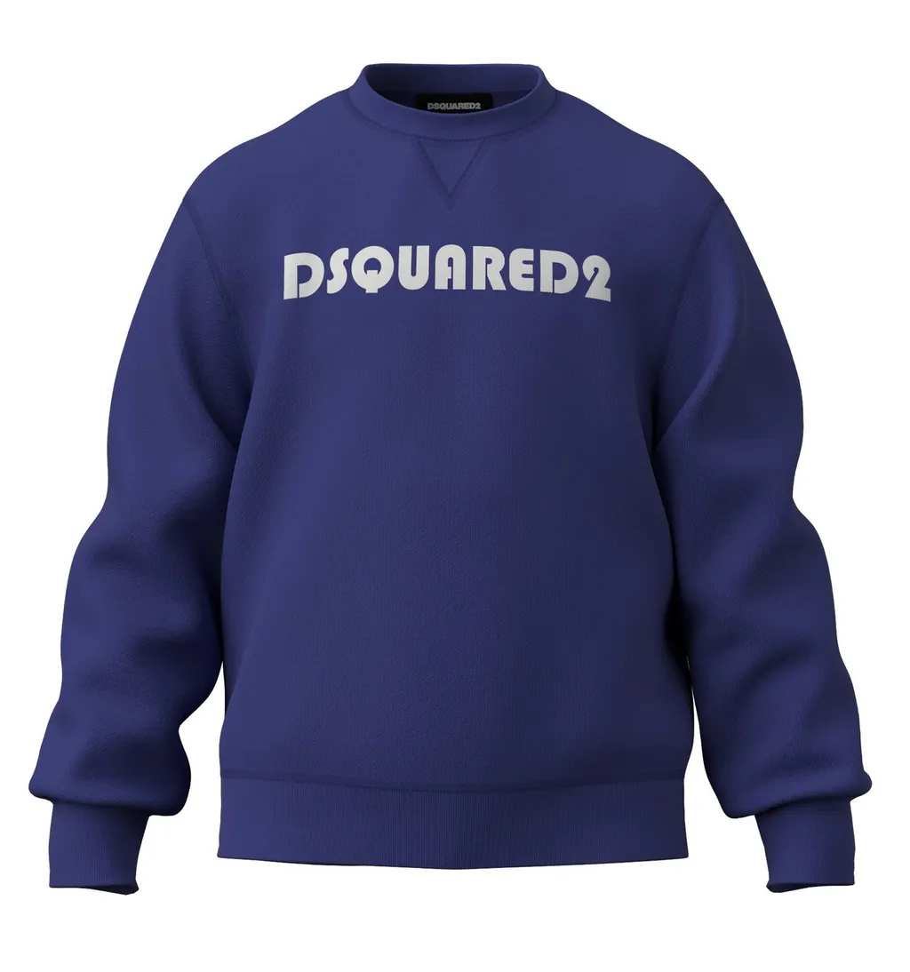 Dsquared2 Kids Logo Printed Crewneck Sweatshirt