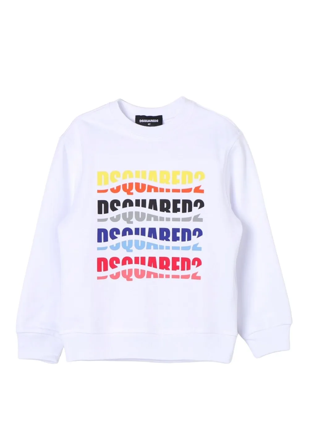 Dsquared2 Kids Logo Printed Crewneck Sweatshirt