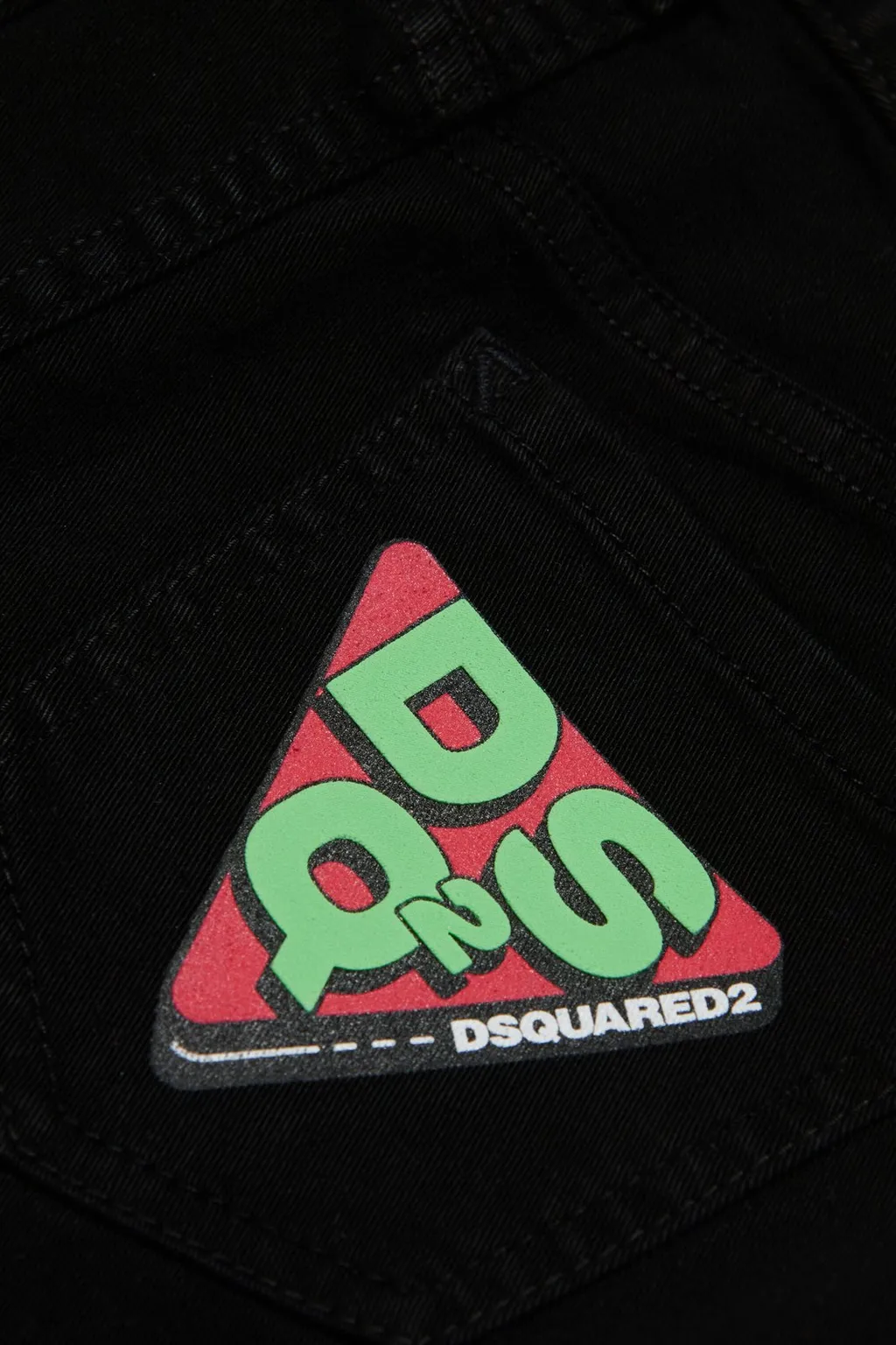 Dsquared2 Kids Logo Printed Button Detailed Denim Skirt
