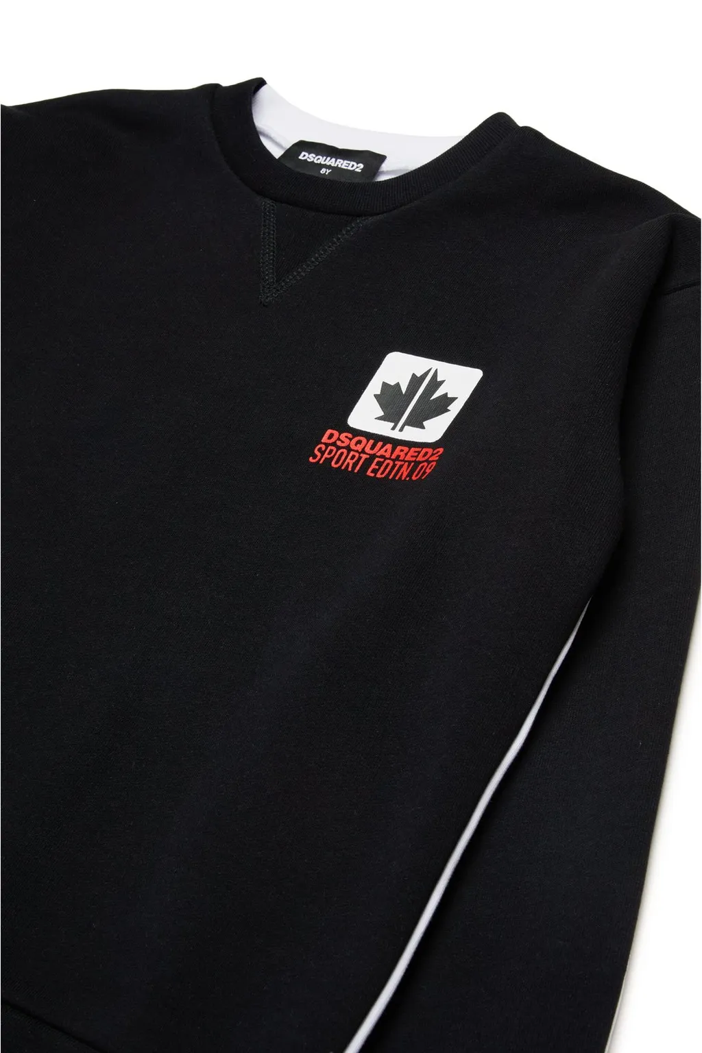 Dsquared2 Kids Logo-Printed Crewneck Reversible Sweatshirt