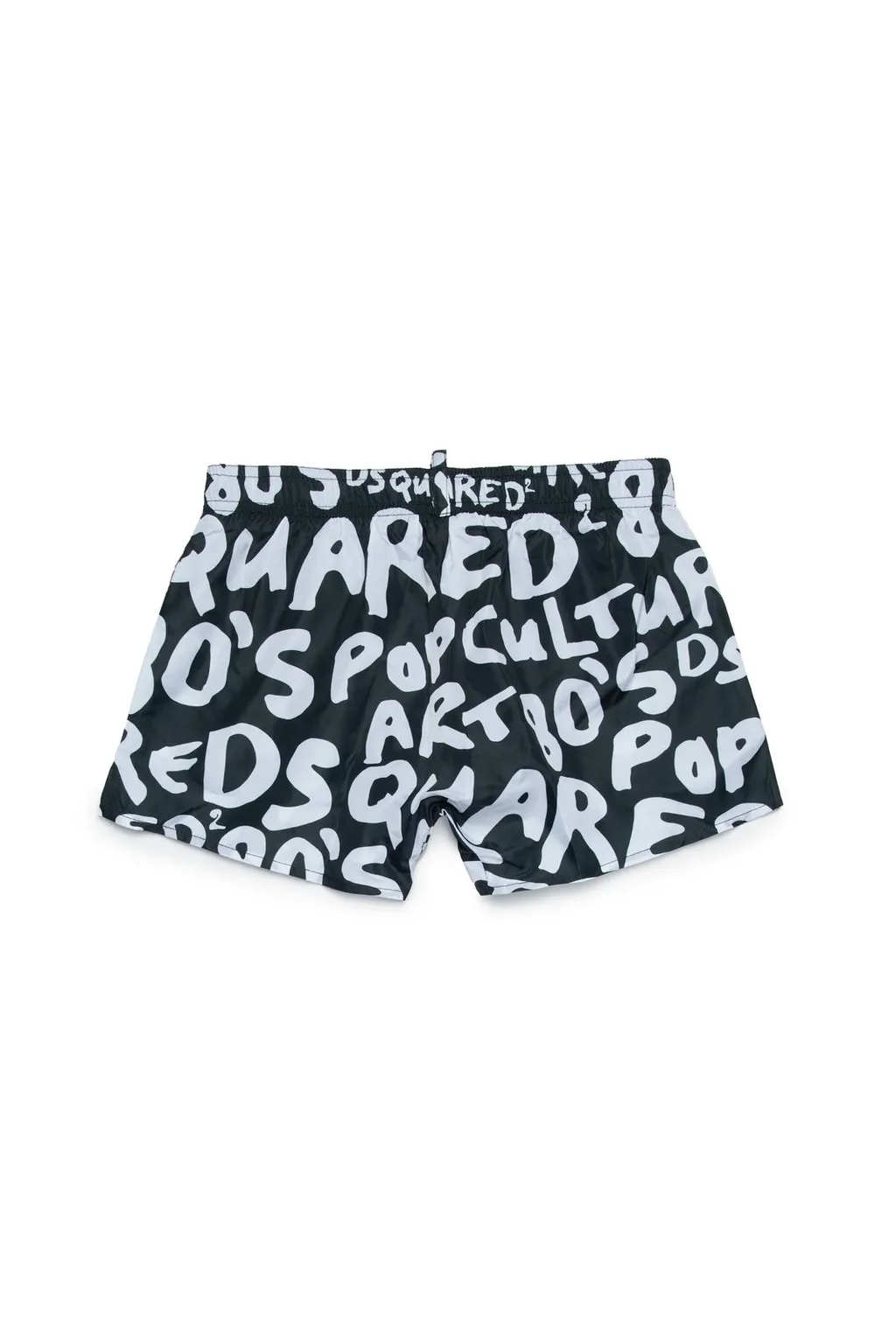 Dsquared2 Kids Logo-Printed Elasticated Waistband Swim Shorts