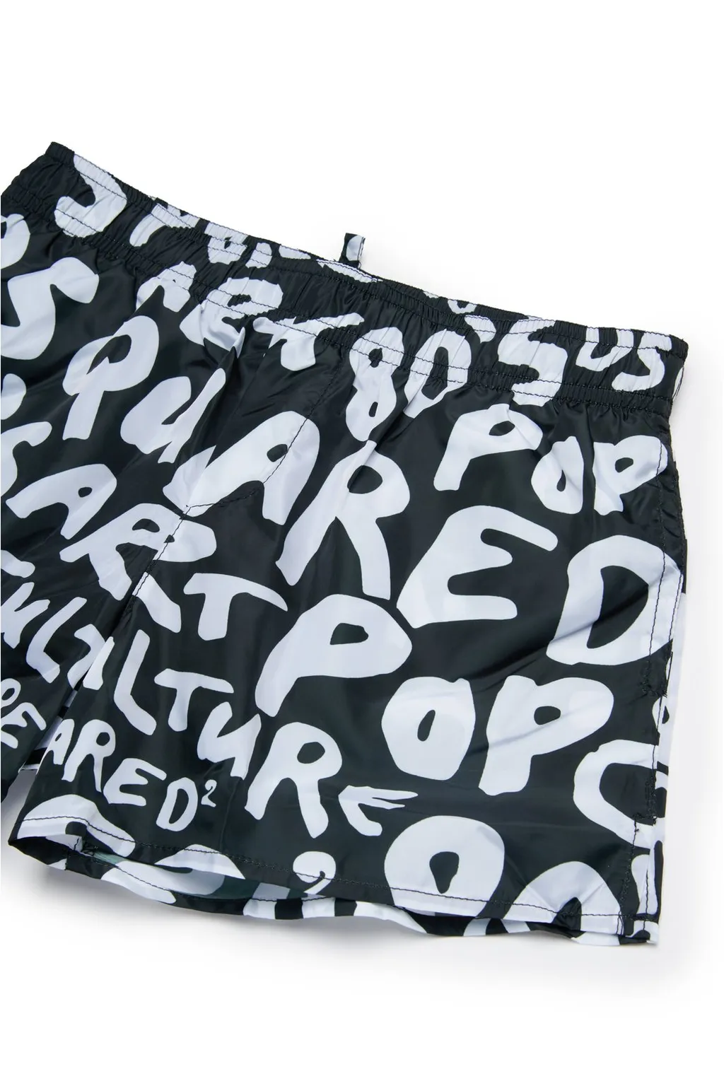 Dsquared2 Kids Logo-Printed Elasticated Waistband Swim Shorts