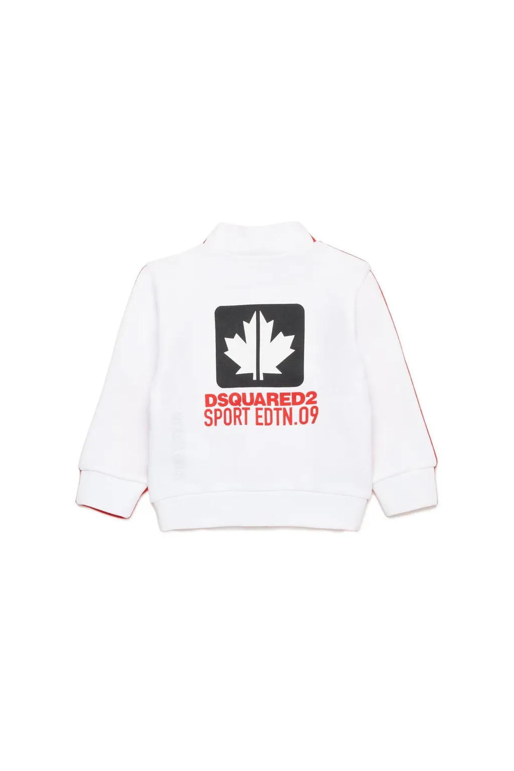 Dsquared2 Kids Logo-Printed Panelled Zipped Jacket