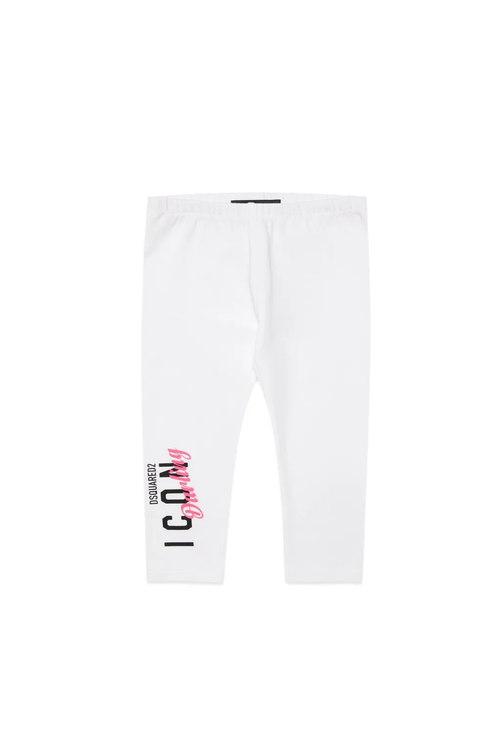 Dsquared2 Kids Logo Printed Straight-Leg Stretch Leggings