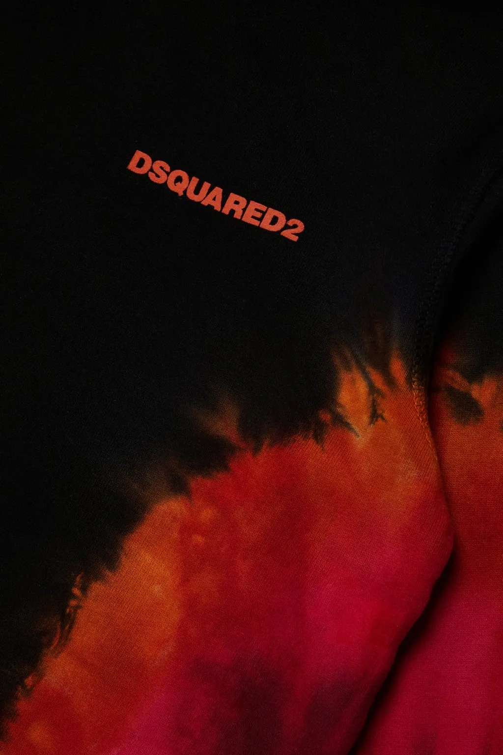 Dsquared2 Kids Logo-Printed Tie-Dyed Hoodie