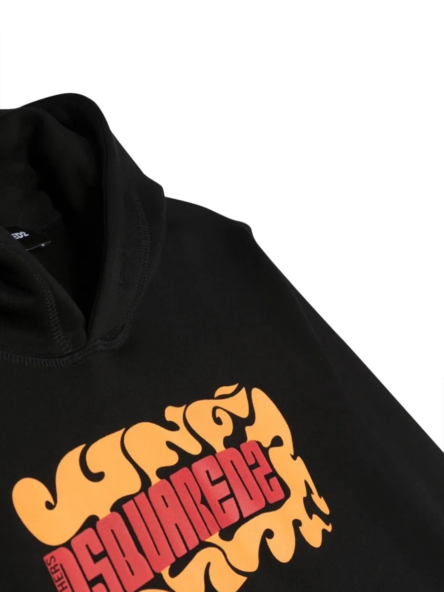 Dsquared2 Kids Graphic Hoodie