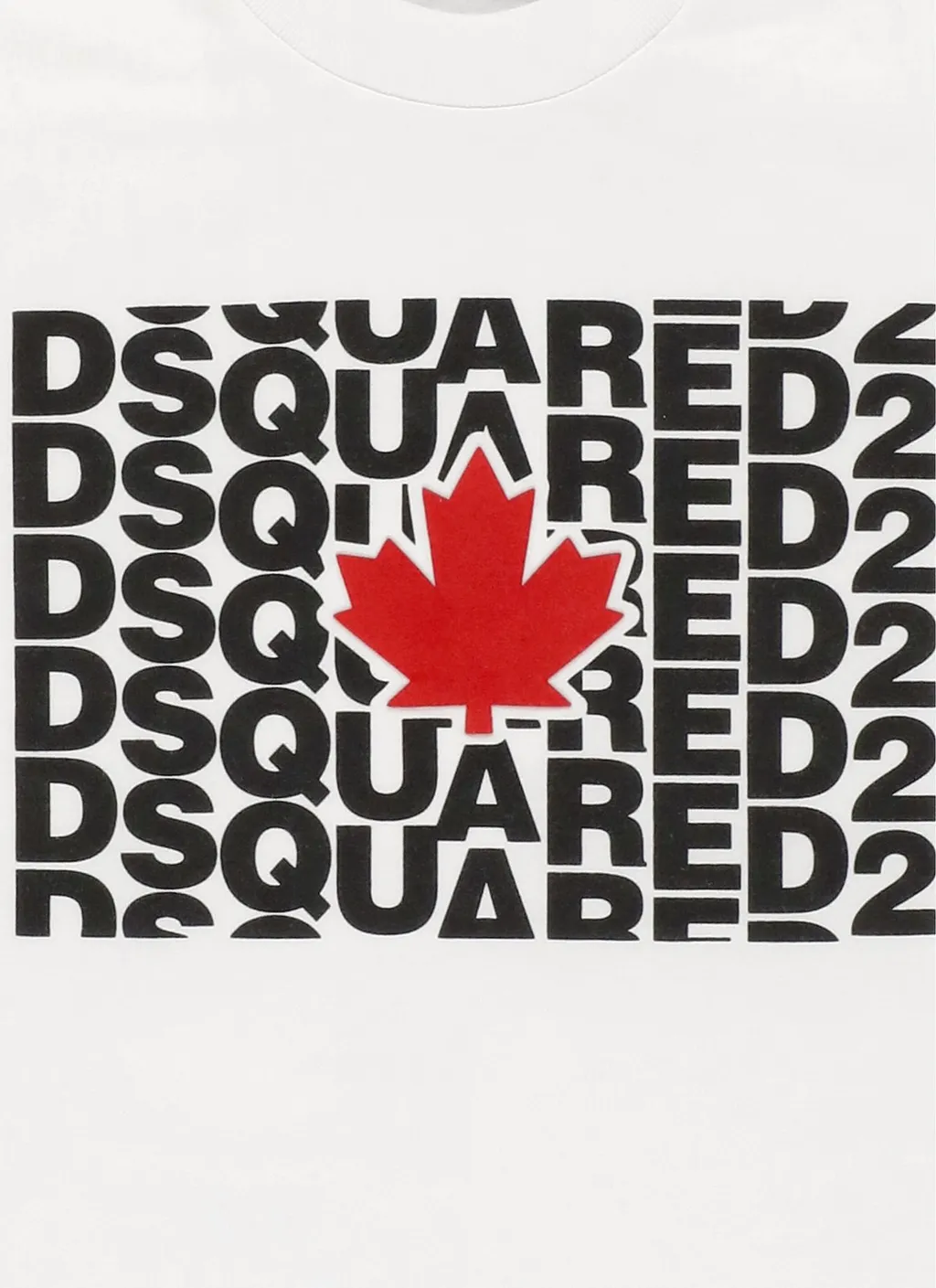 Dsquared2 Kids Logo Printed Crewneck T-Shirt