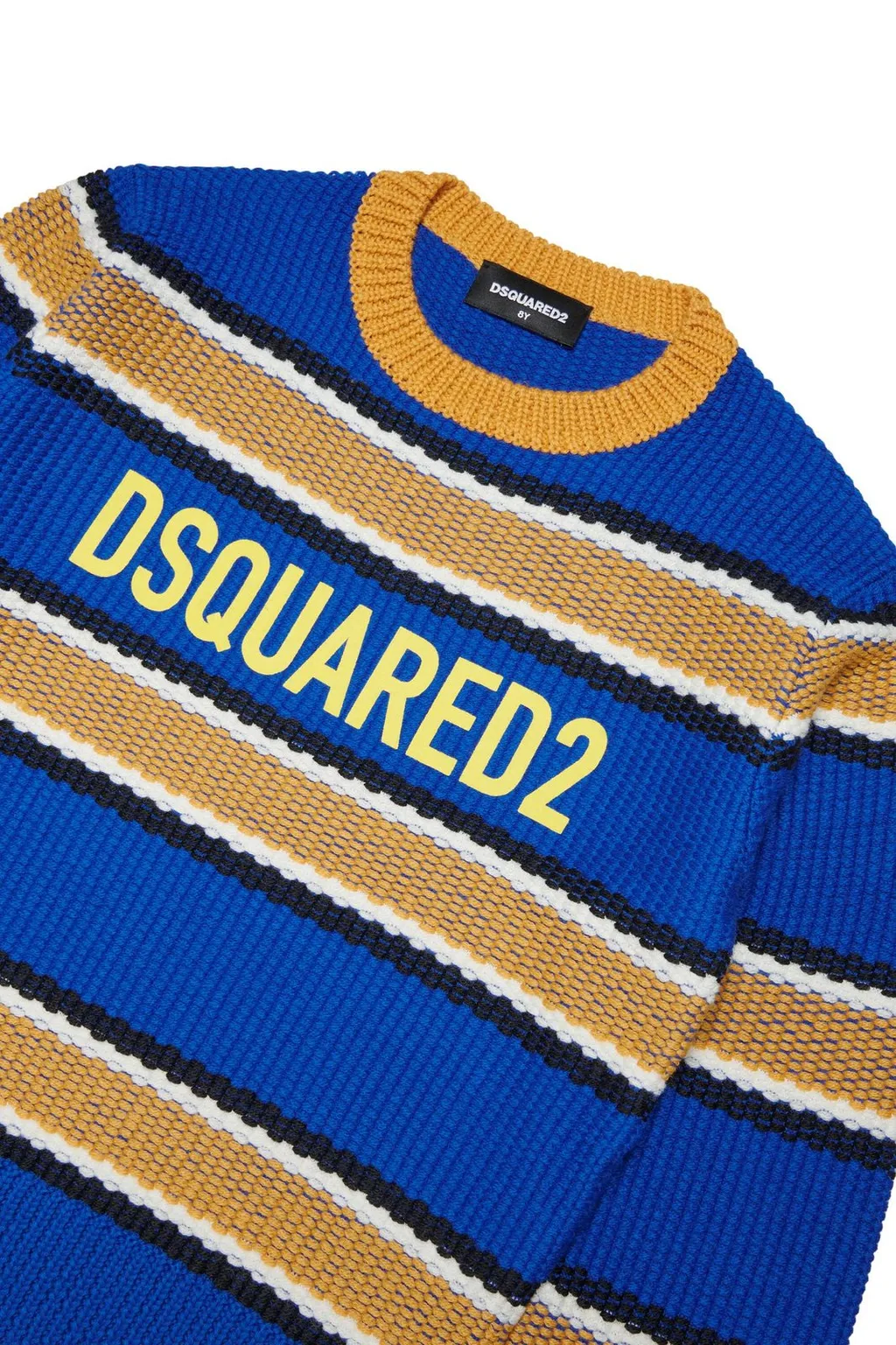 Dsquared2 Kids Striped Crewneck Jumper