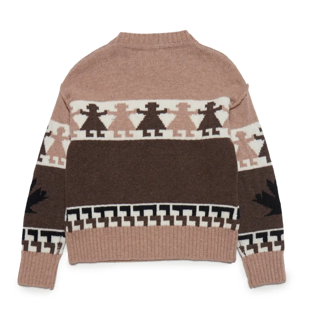Dsquared2 Kids Maglia Crewneck Straight Hem Jumper