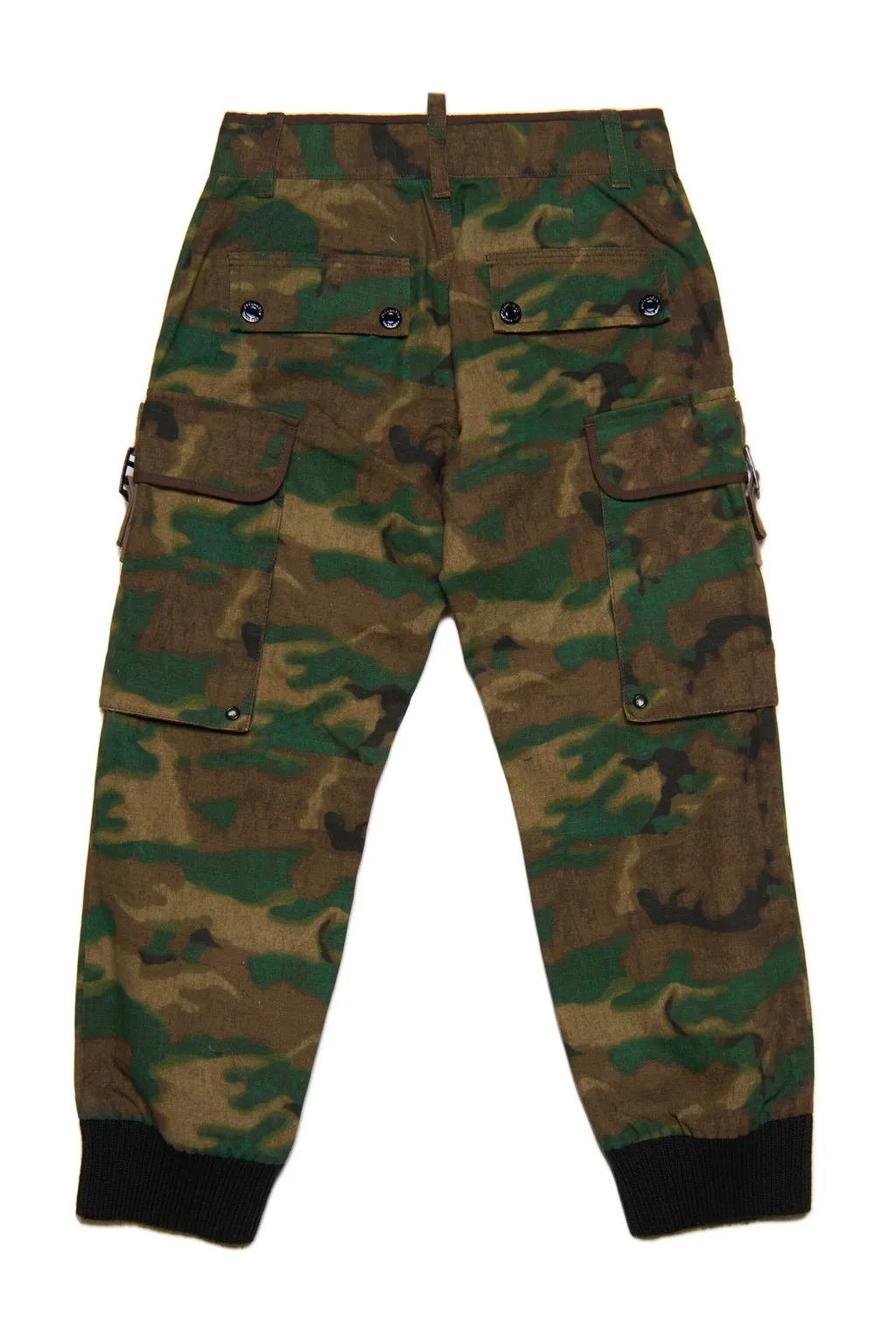 Dsquared2 Kids Camouflage-Print Logo Patch Pants