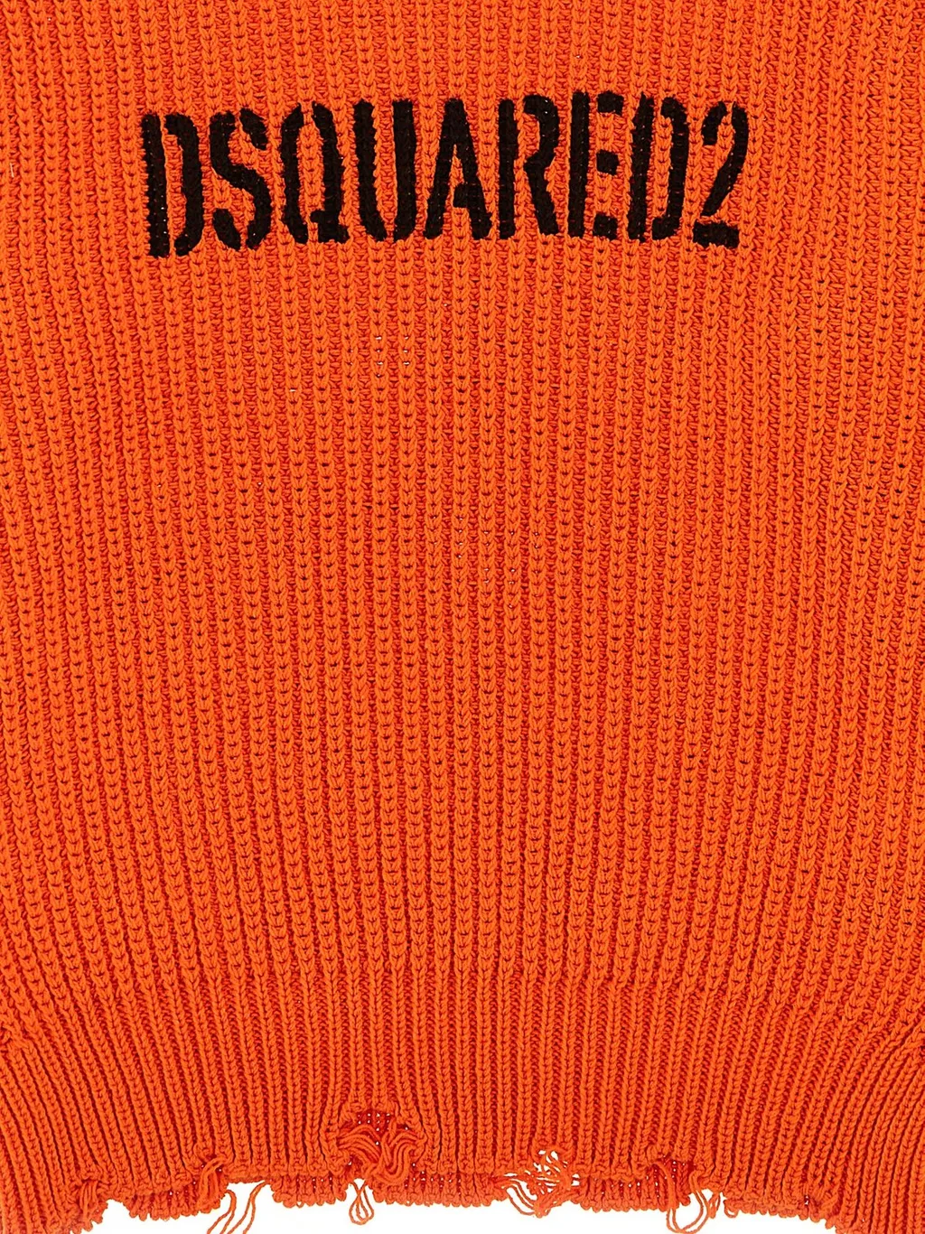 Dsquared2 Kids Distressed Crewenck Jumper