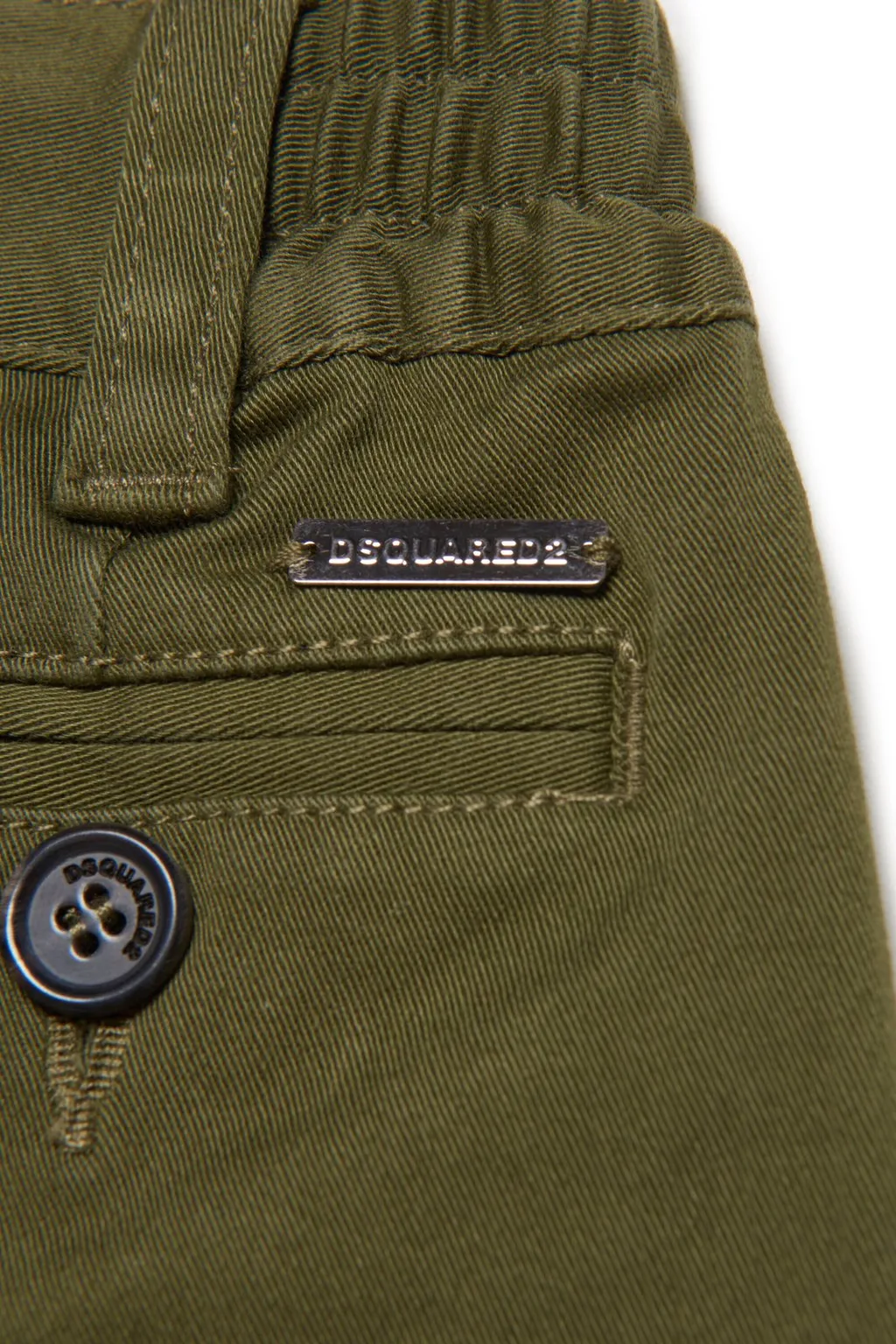 Dsquared2 Kids Mid-Rise Tapered Trousers