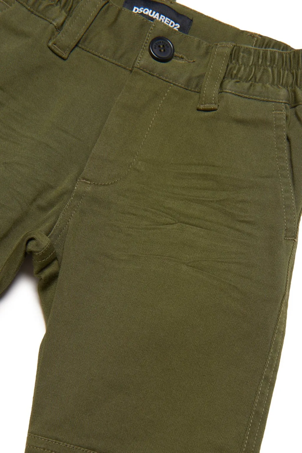Dsquared2 Kids Mid-Rise Tapered Trousers