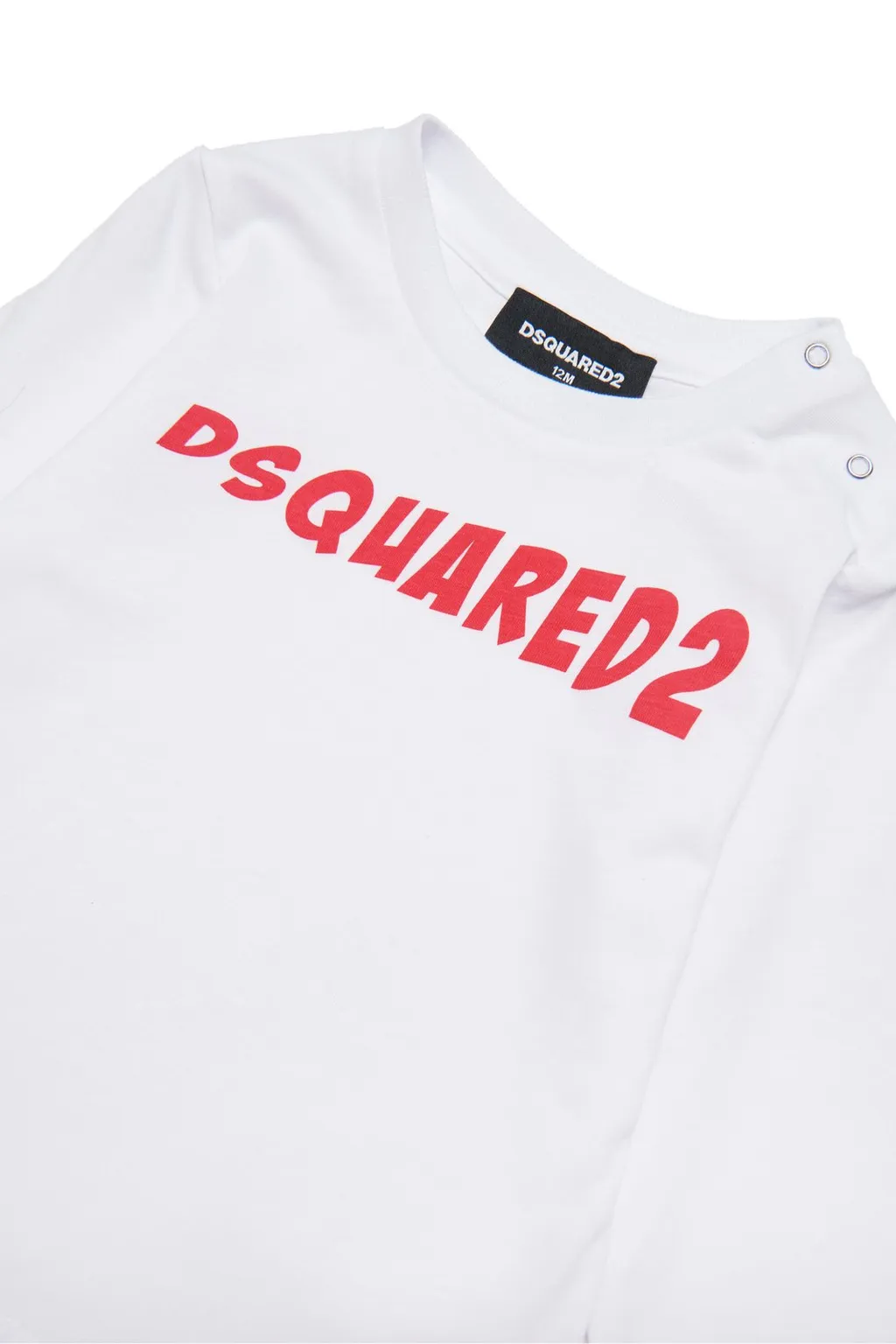 Dsquared2 Kids Logo Printed Crewneck T-Shirt