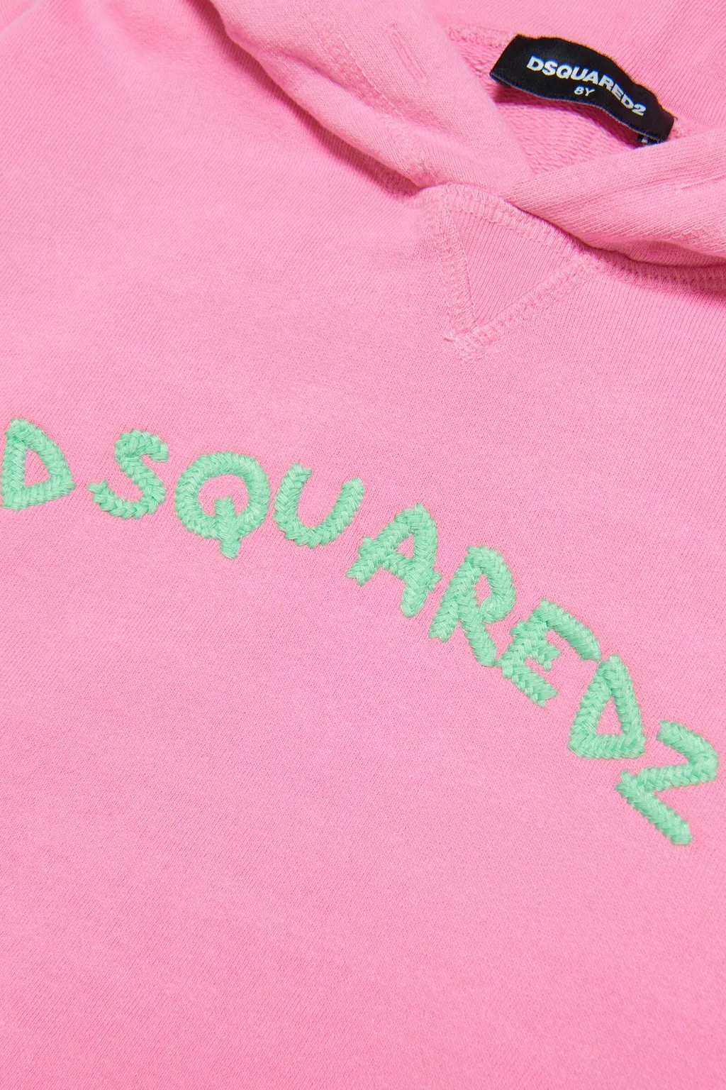 Dsquared2 Kids Logo-Embroidered Long-Sleeved Hoodie