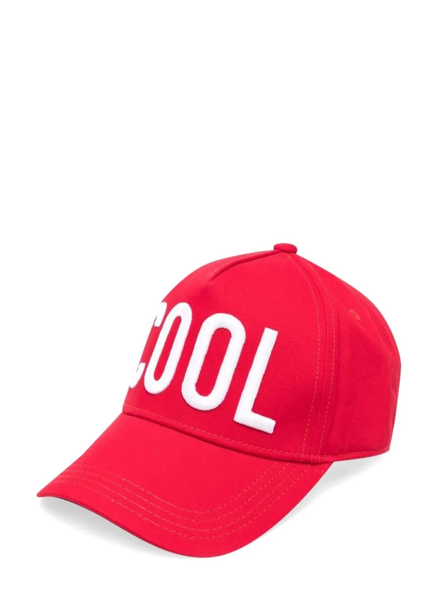 Dsquared2 Kids Logo Embroidered Baseball Cap