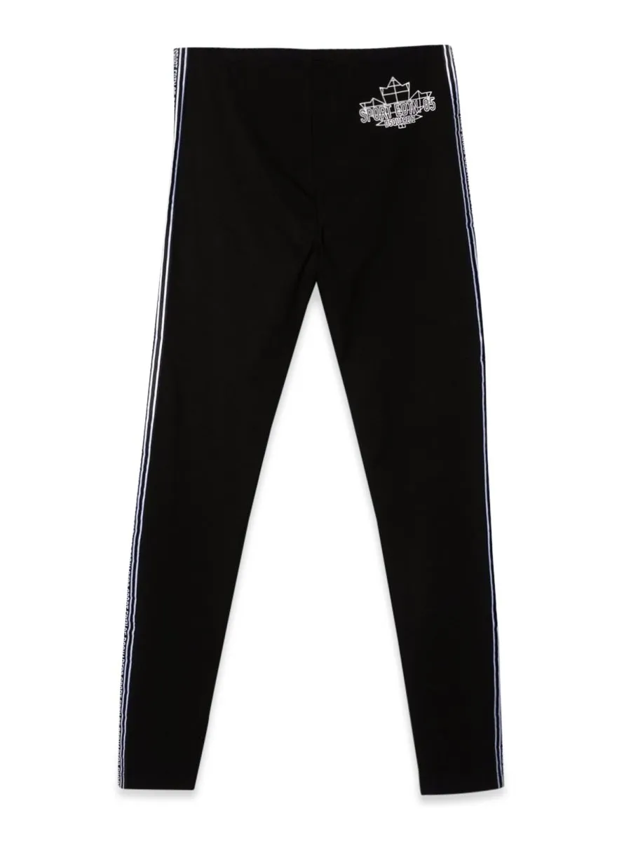 DЅQuared2 Kids Logo Printed Flared Pants