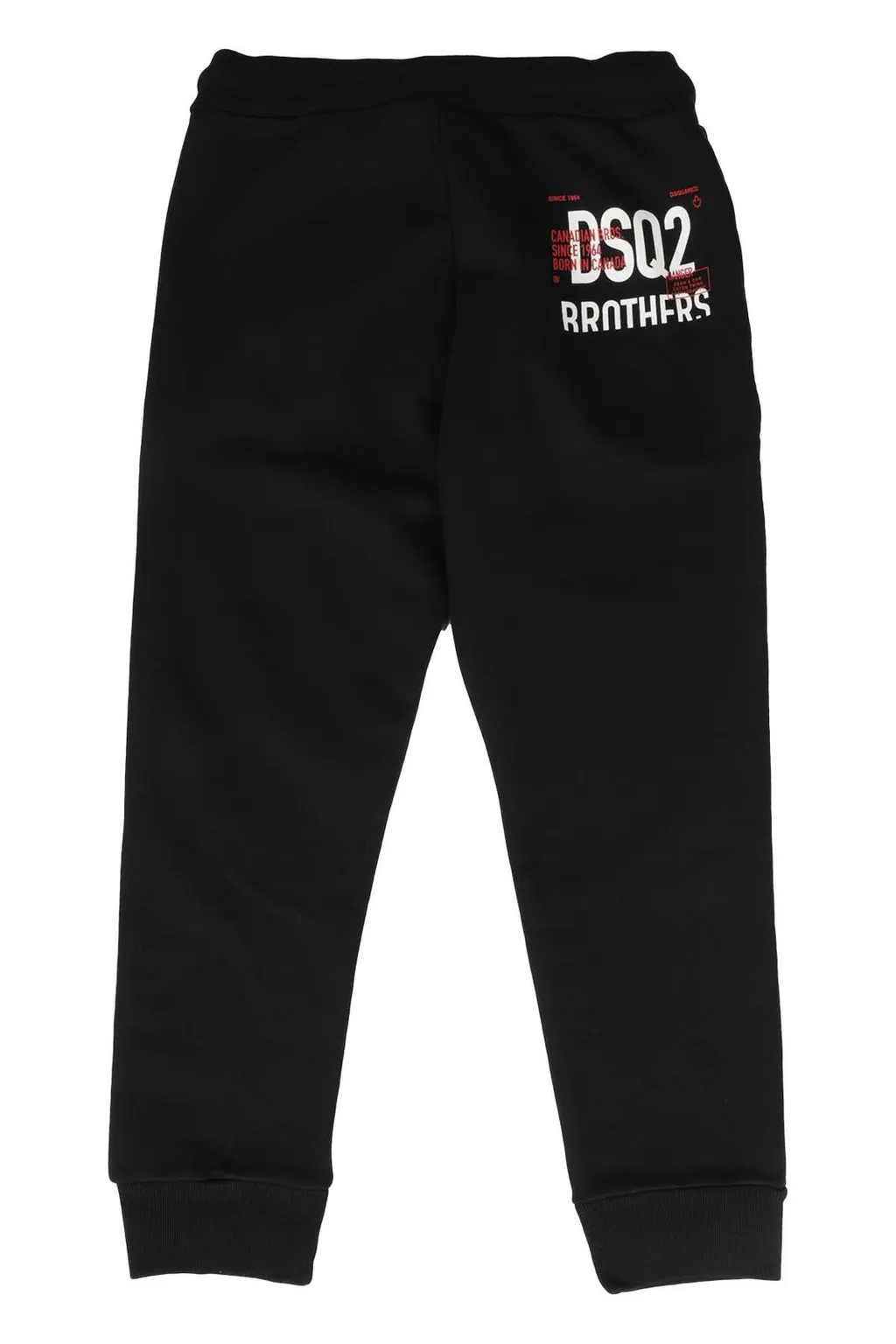 Dsquared2 Kids Logo Printed Straight Leg Trousers