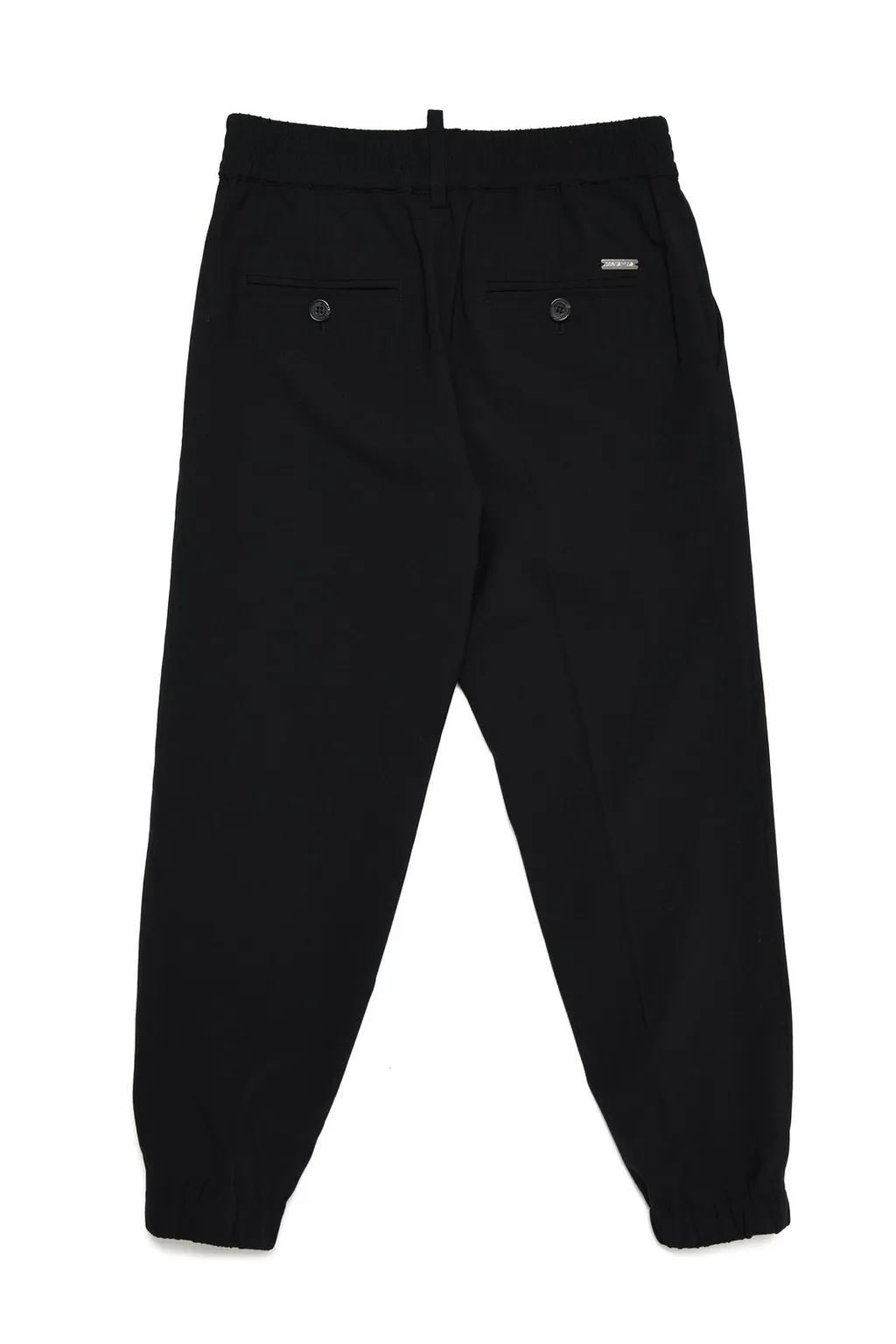 Dsquared2 Kids Logo Patch Tapered Leg Pants