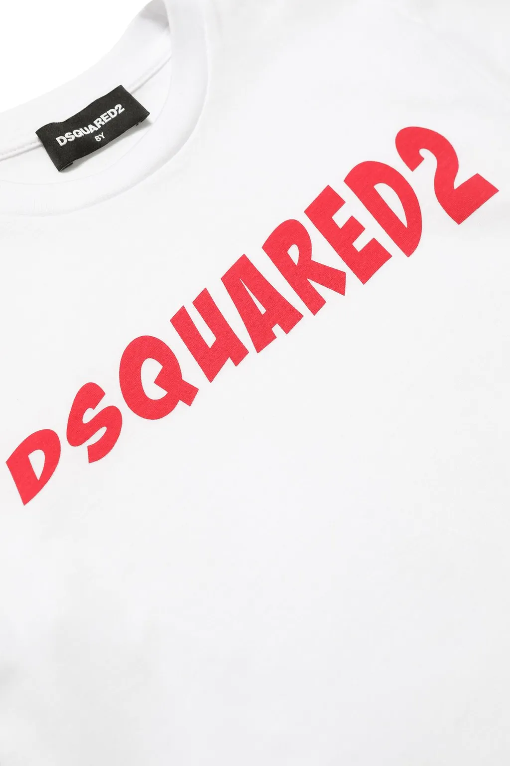 Dsquared2 Kids Logo Printed Crewneck T-Shirt