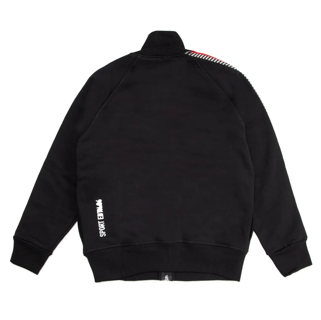 Dsquared2 Kids Logo Printed Zipped Bomber Jacket