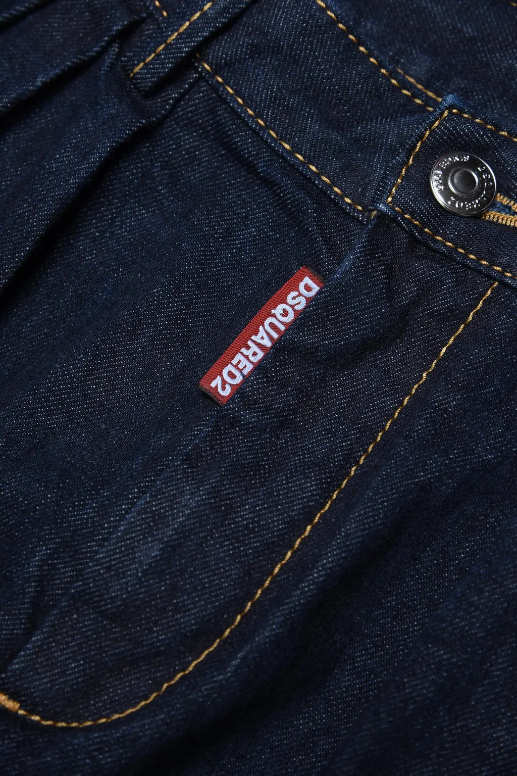 Dsquared2 Kids Pleat Detailed Tapered Jeans