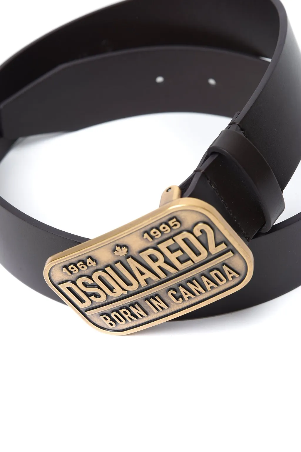Dsquared2 Kids Logo Plaque Buckle Belt