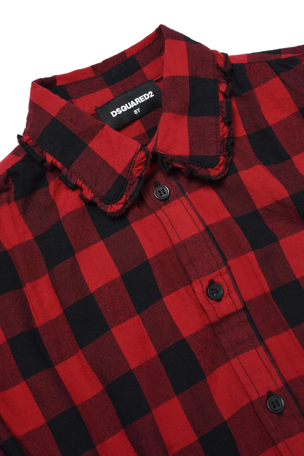 Dsquared2 Kids Checked Shirt Dress