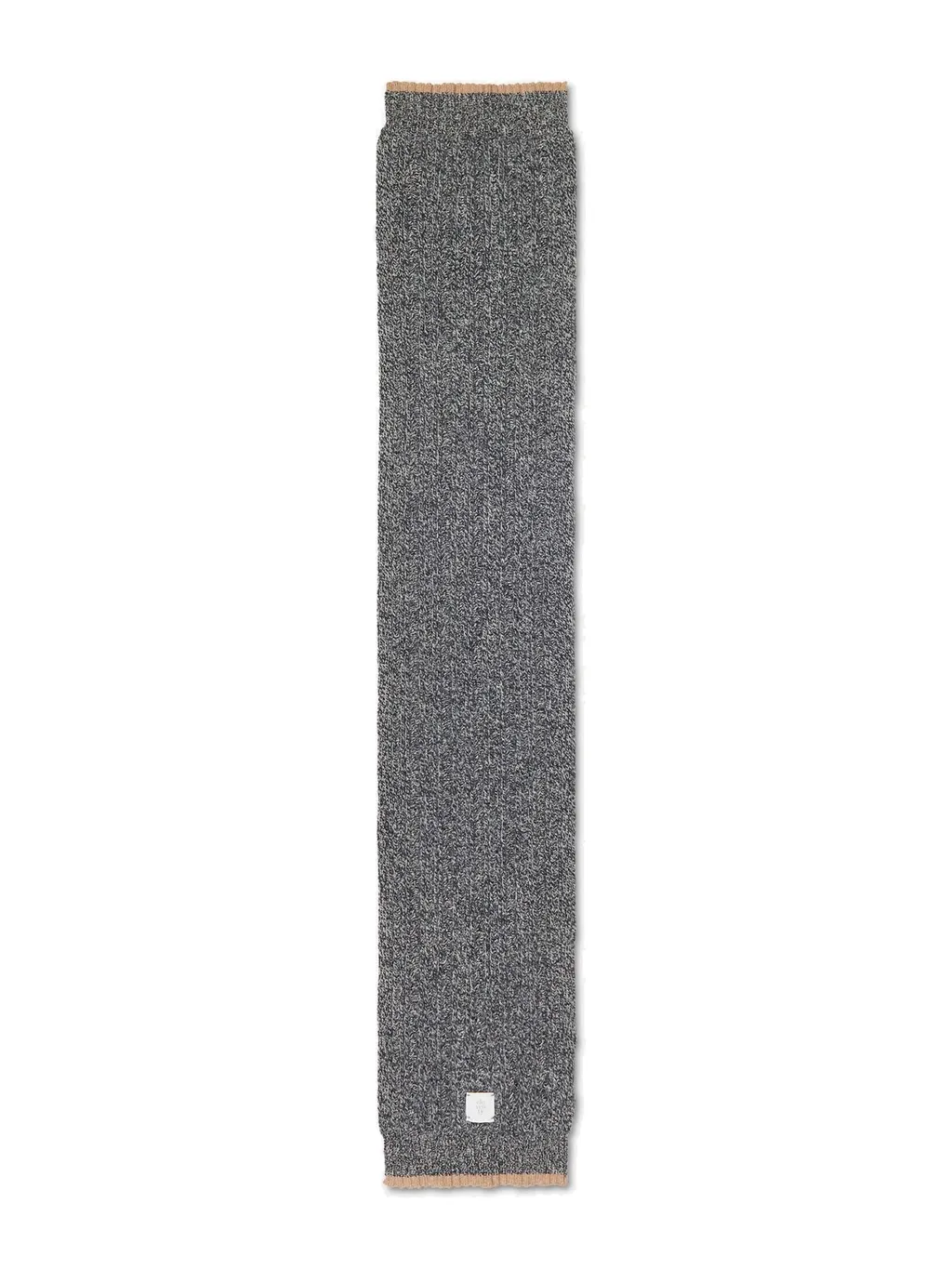 Eleventy Kids Cable-Knit Ribbed Edge Scarf