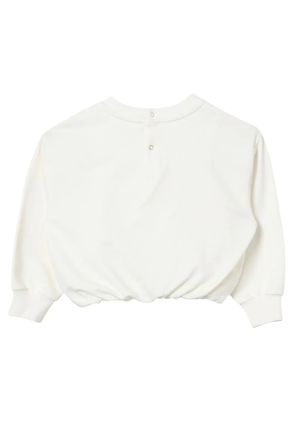 Elisabetta Franchi Kids Elasticated Hem Sweatshirt