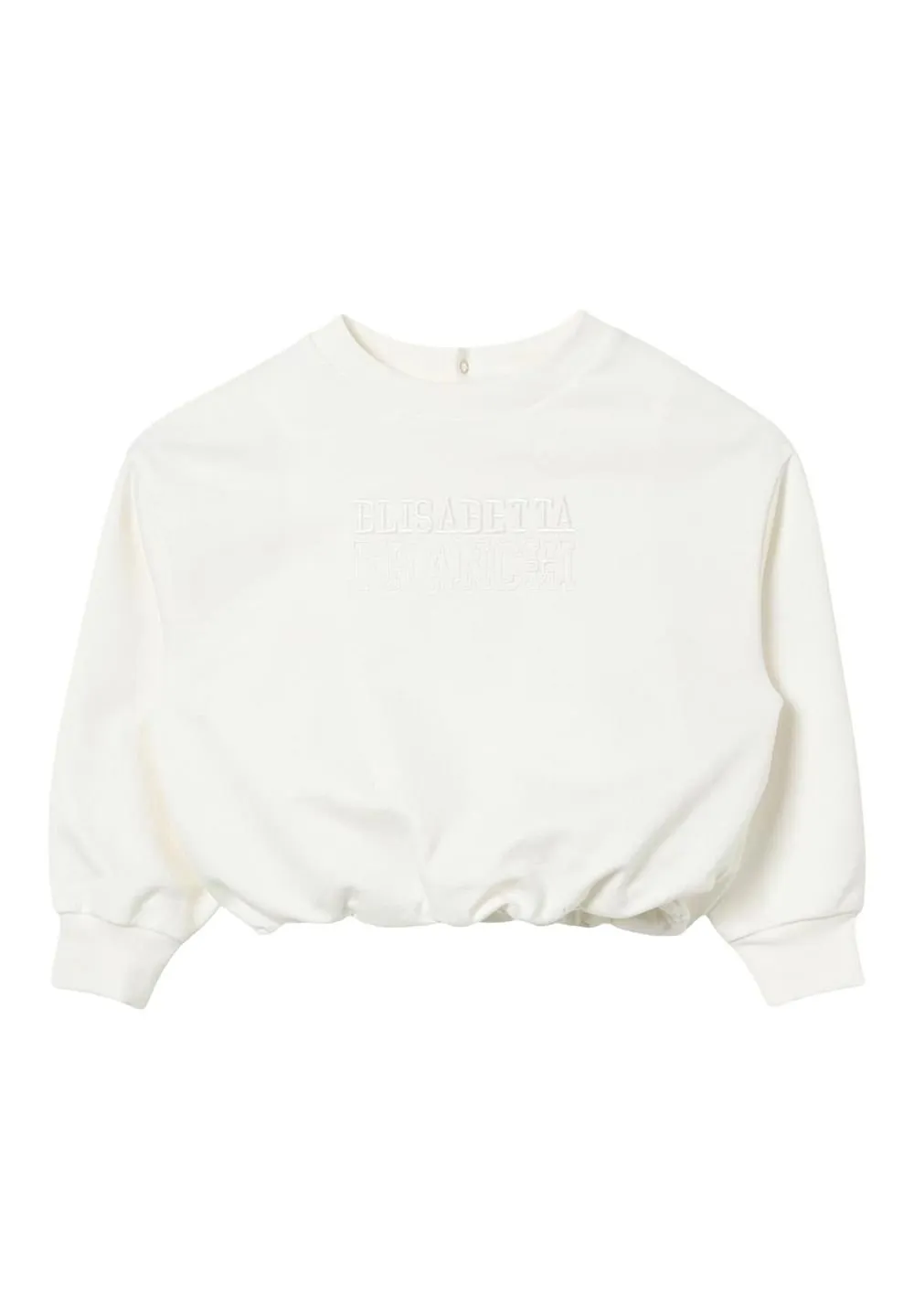 Elisabetta Franchi Kids Elasticated Hem Sweatshirt