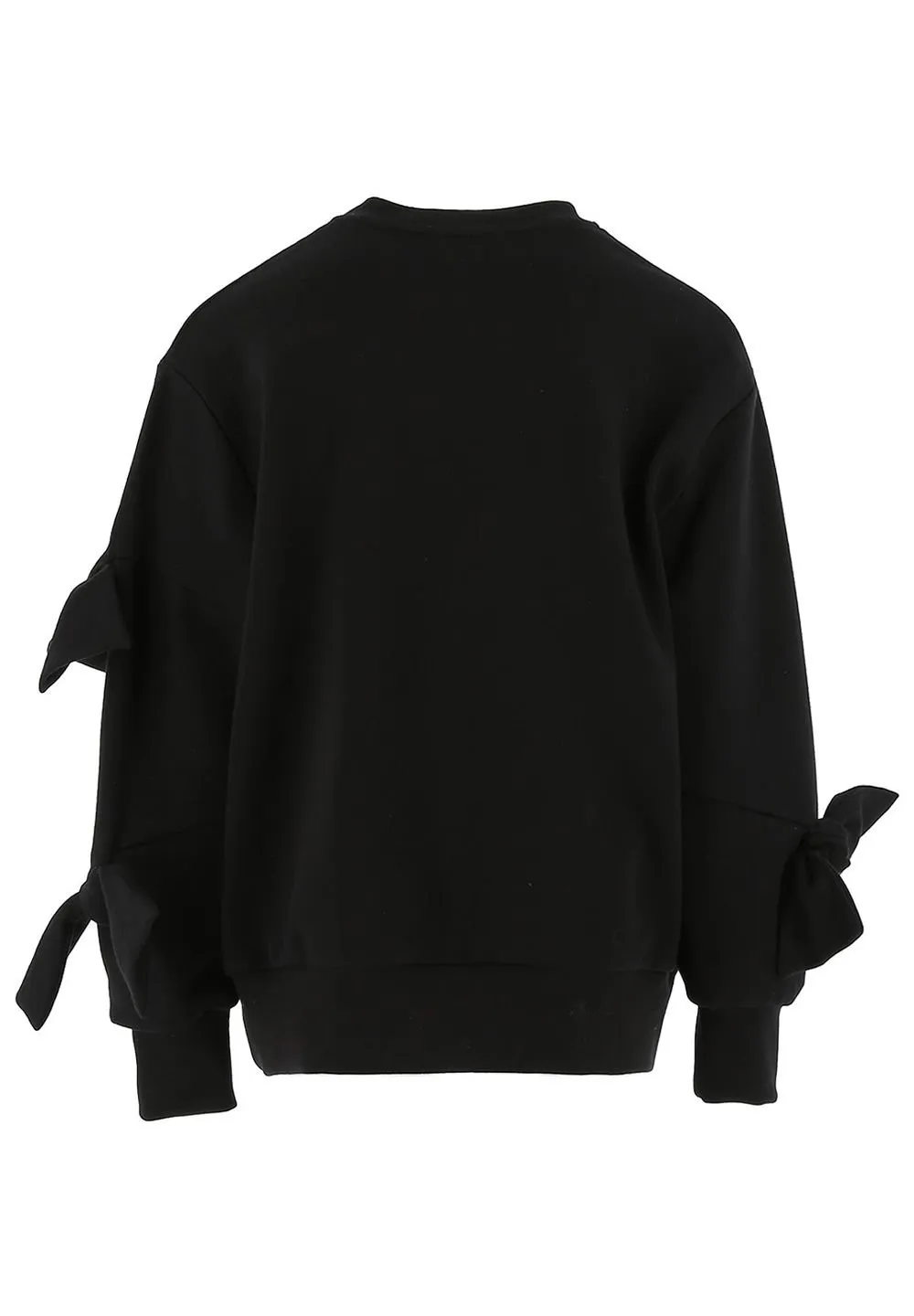 Elisabetta Franchi Kids Bow Long Sleeved Sweatshirt