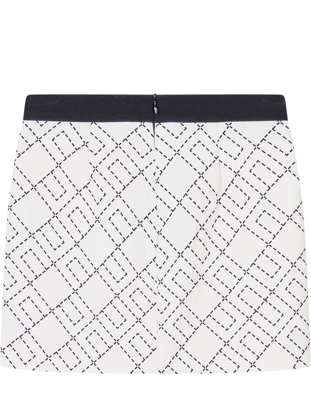 Elisabetta Franchi Kids Crepe Patterned Skirt