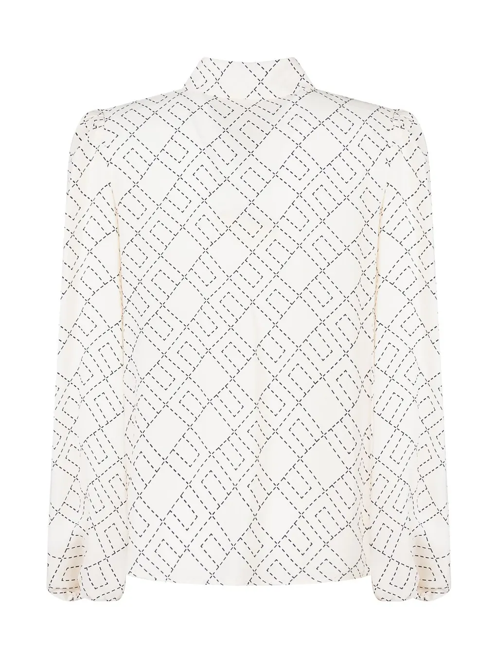 Elisabetta Franchi Kids Georgette Patterned Top