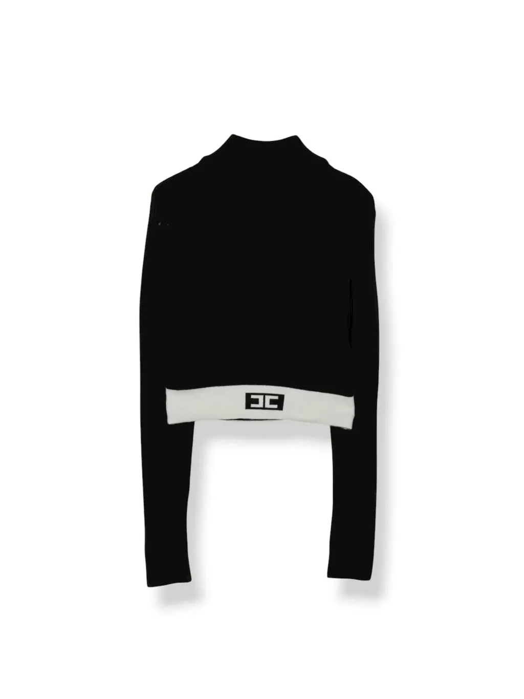 Elisabetta Franchi La Mia Bambina Embroidered-Logo Crewneck Sweatshirt