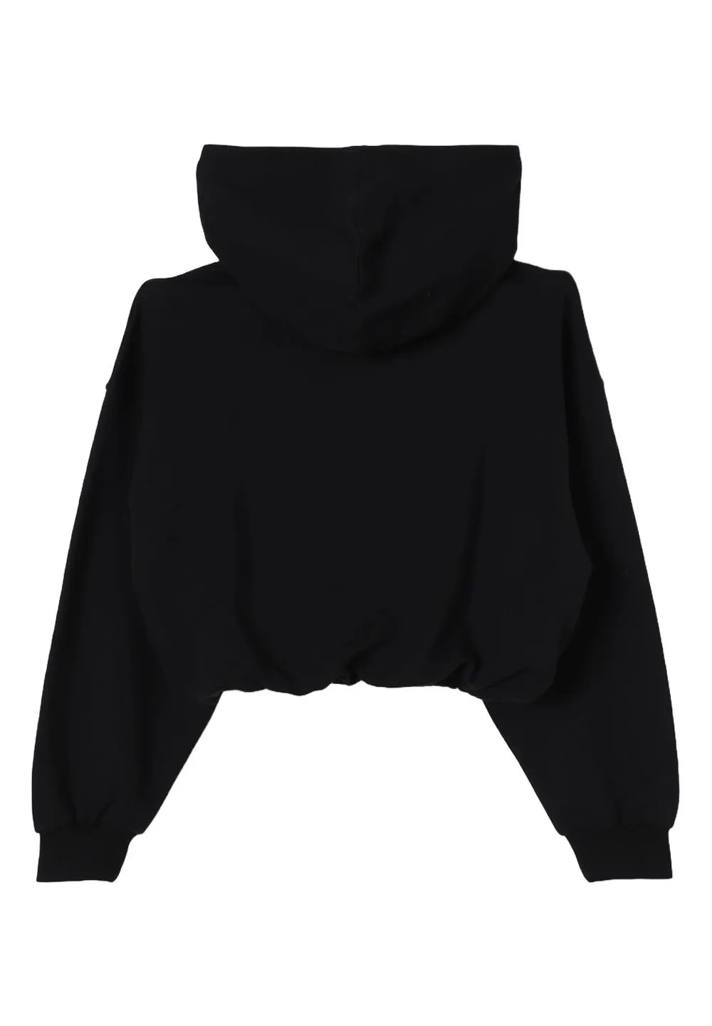 Elisabetta Franchi La Mia Bambina Cropped Hoodie