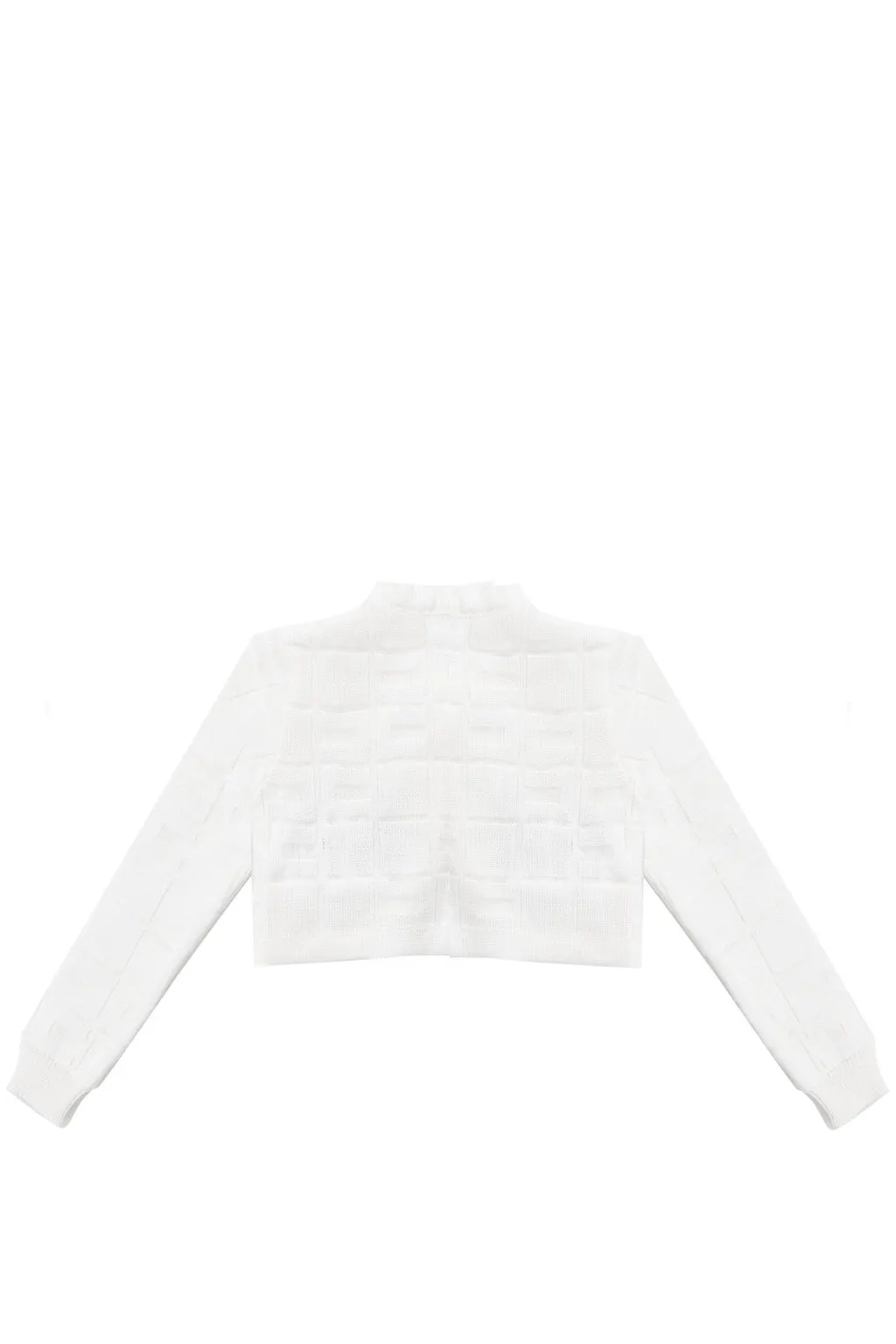 Elisabetta Franchi La Mia Bambina Logo Detailed Knitted Cardigan