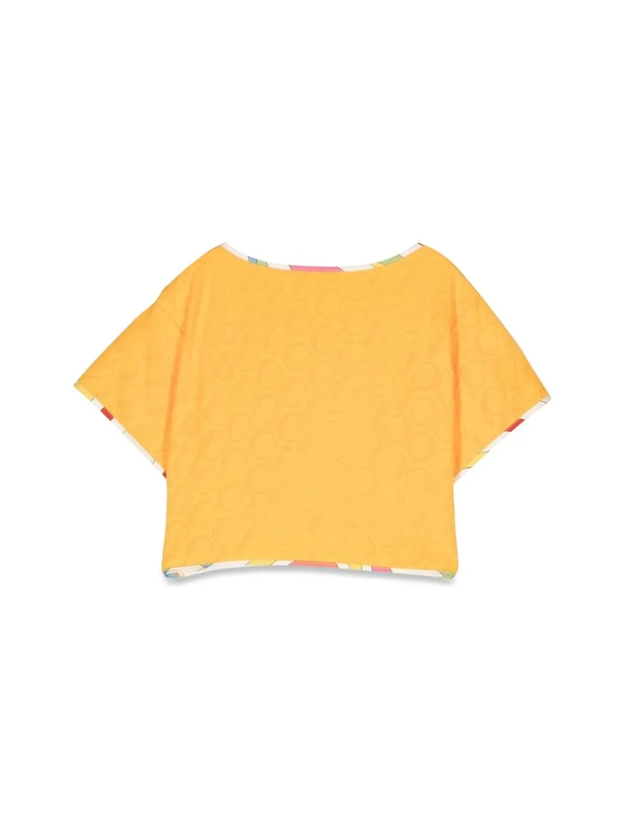 Emilio Pucci Cropped Tee