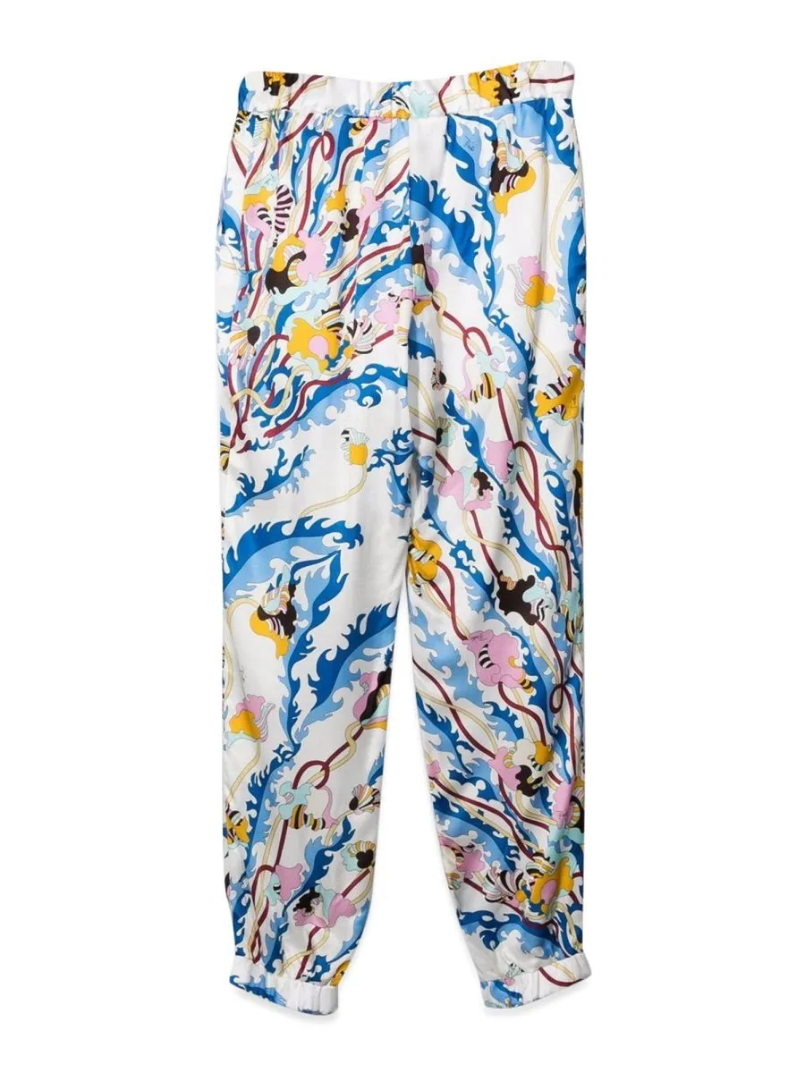 Emilio Pucci Patterned Fabric Trousers