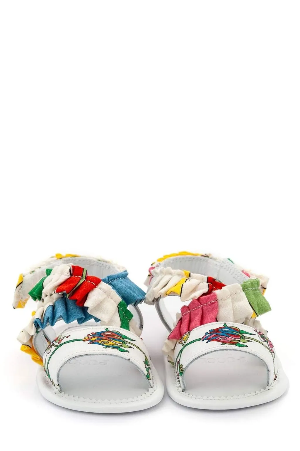 Emilio Pucci Junior Ruffled Sandals