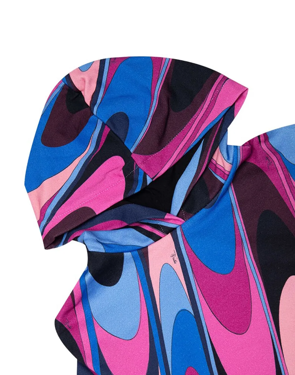 Emilio Pucci Junior Iride Printed Jersey Hoodie